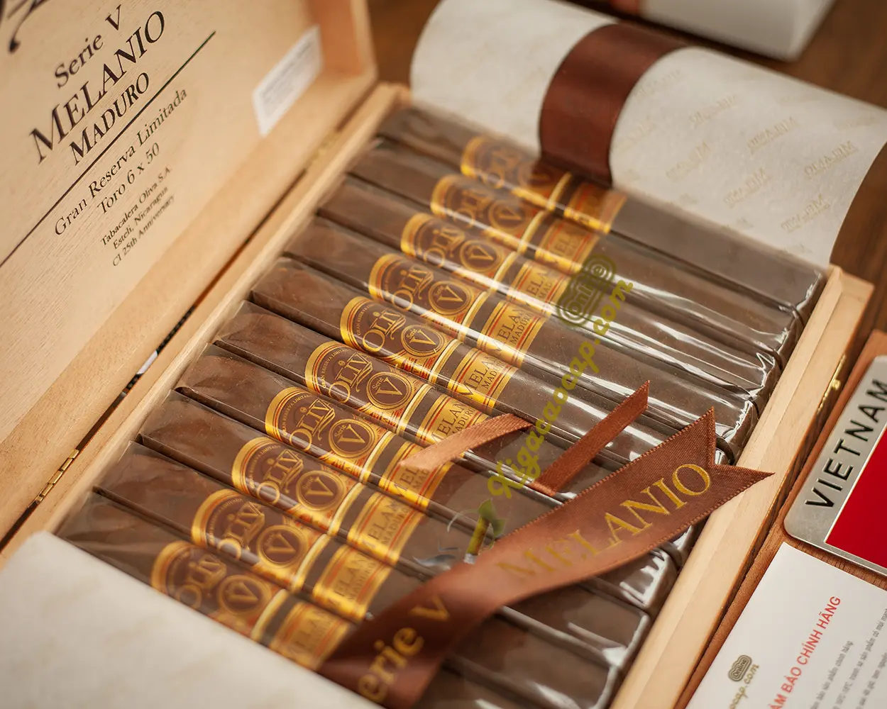 xi ga oliva melanio maduro xep trong hop