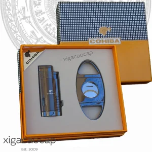 Bộ Phụ Kiện Xì Gà Cohiba Black 2 Món – Phong Cách