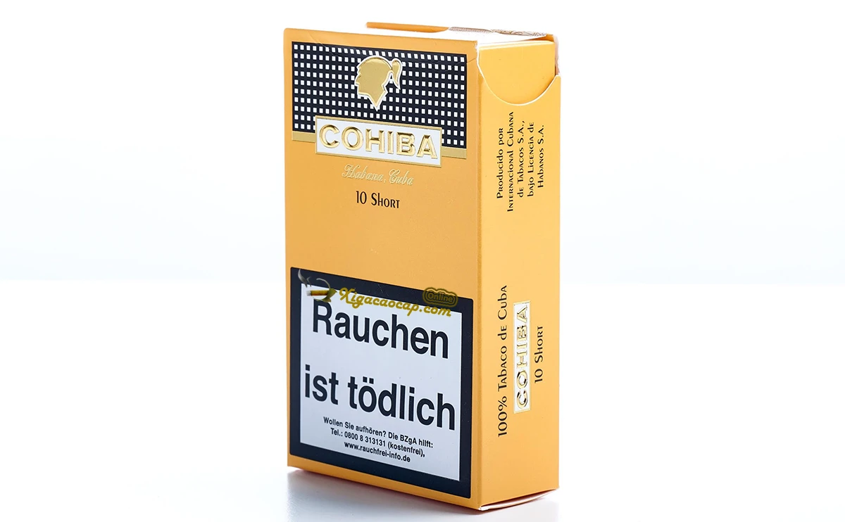Hộp xì gà Cohiba Short 10 điếu nguyên seal