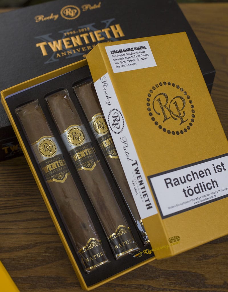 Xì gà cao cấp Rocky Patel bản kỷ niệm 20 năm đặc biệt