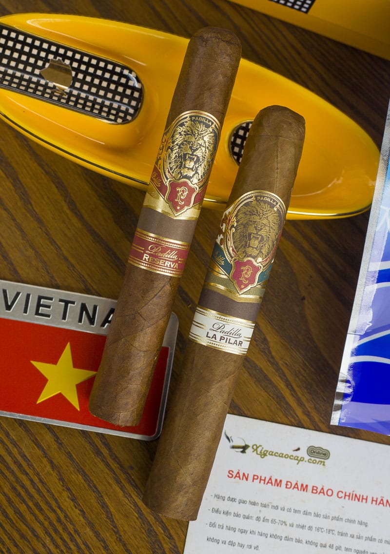 2 điếu xì gà Padilla với lá Habano Nicaragua và Habano Oscuro