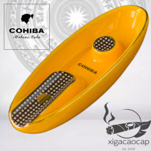 Gạt tàn đơn xì gà Cohiba Bili - Gốm tráng men sáng bóng