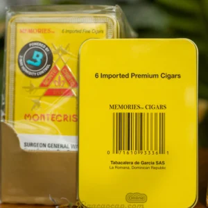 Xì Gà Montecristo Memories – 6 Điếu Hộp Thiếc