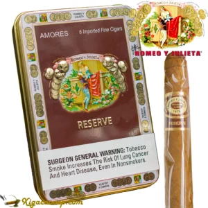 Xì gà mini hộp thiếc Romeo Y Julieta Reserve Amores - 6 Điếu