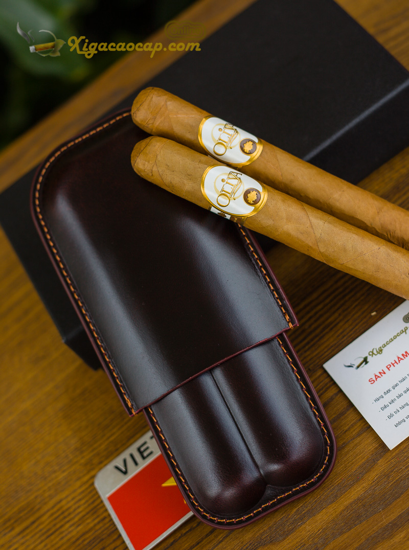 bao da đựng cigar giữ cigar khỏi bị dập nát, ẩm mốc, duy trì chất lượng và hương vị nguyên bản. 