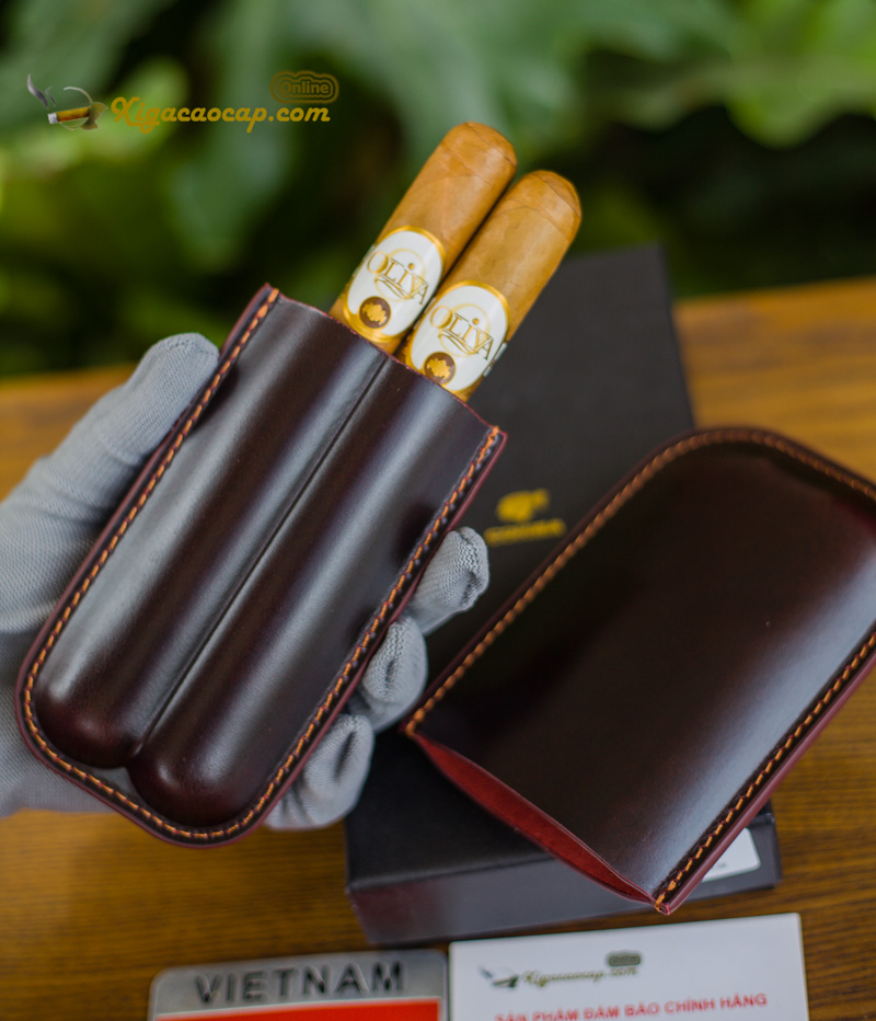 Bao da xì gà mang vẻ đẹp tinh tế, đẳng cấp, phù hợp cho những ai yêu thích sự sang trọng và độc đáo
