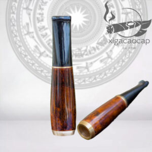 Tẩu gỗ xì gà Mini cho Toscanello & Cohiba Short - lõi đồng lớn