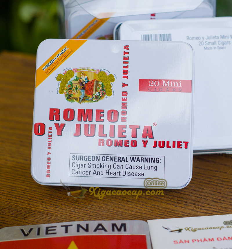 Romeo y Julieta là một trong những thương hiệu xì gà lâu đời và danh tiếng, ra đời từ năm 1875, nổi tiếng với chất lượng cao cấp 