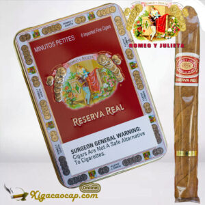 Xì gà Romeo y Julieta Reserva Real Mini hộp thiếc - 6 điếu