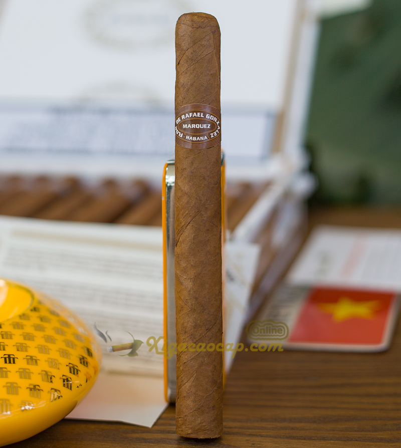 cigar hương cà phê rang nhẹ, cacao, và chút vani. Sự cân bằng giữa vị ngọt và vị cay rất hài hòa