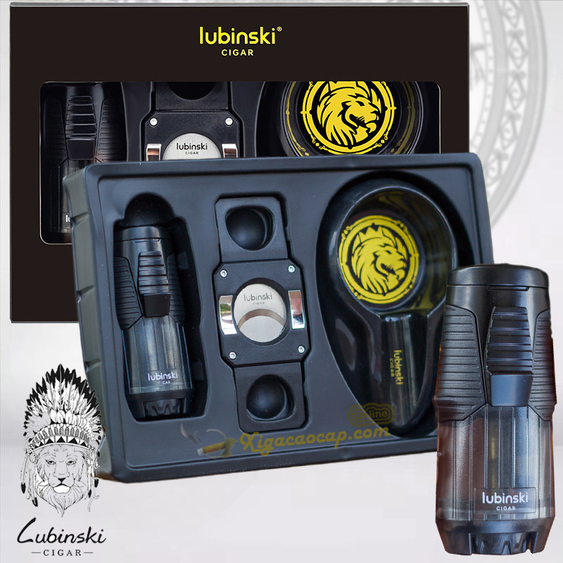 Phụ kiện xì gà, cigar cuba Lubinski B3 chính hãng giá rẻ đa năng - 3 món