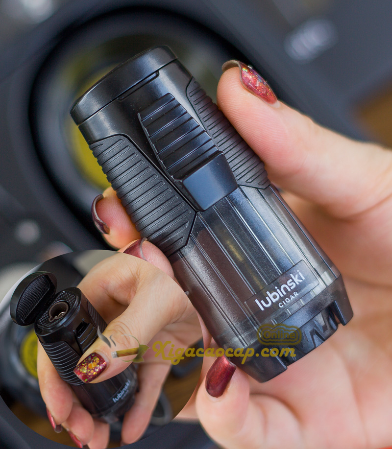 Thiết kế mạnh mẽ, tia khò 1 đầu lửa xanh, đánh lửa ổn định, dễ sử dụng