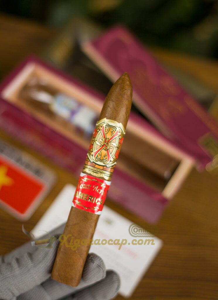 Các nốt hương tuyết tùng (cedar) đậm đà, da thuộc (leather), ca cao đen (dark cocoa), và một chút gia vị cay nồng.