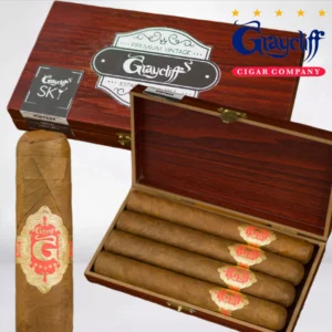 Xì gà điếu to dài Graycliff Chateau Grand - hộp 4 điếu