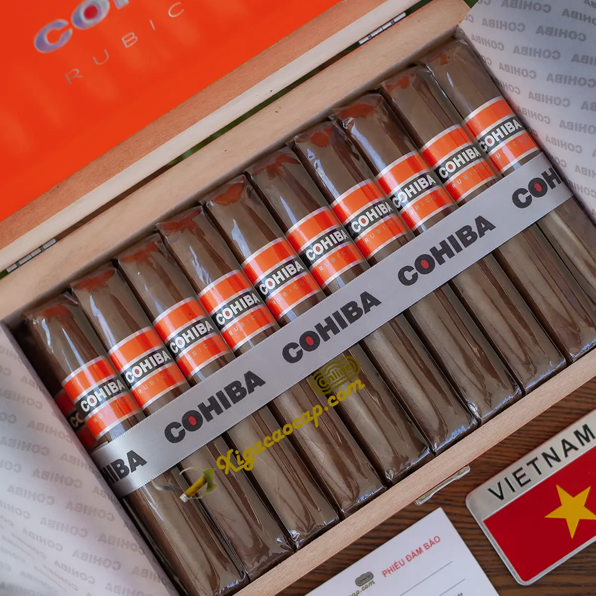 Hop xi ga Cohiba Rubicon Gigante 20 dieu chinh hang