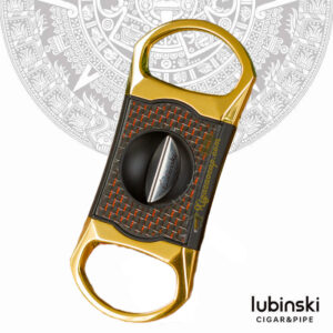 Phụ kiện dao cắt xì gà Lubinski Cut-V Carbon fiber-Gold