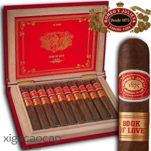 Xì gà Romeo y Julieta Book of Love Limited Edition Toro hộp 10 điếu chính hãng