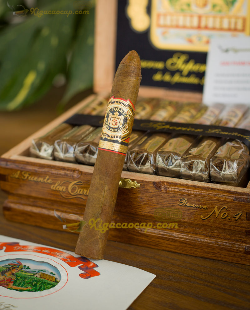 Carlos Fuente, Sr. đã tạo ra kiệt tác này bằng cách sử dụng những loại thuốc lá lâu năm quý hiếm của Cộng hòa Dominica