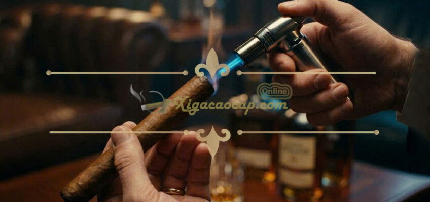 Cách Châm Lửa Xì Gà Chuẩn Đúng Cách – Không Ám Mùi