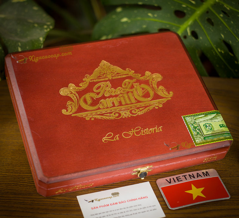 Hộp EP Carrillo 10 điếu đẹp mắt, thiết kế tinh xảo