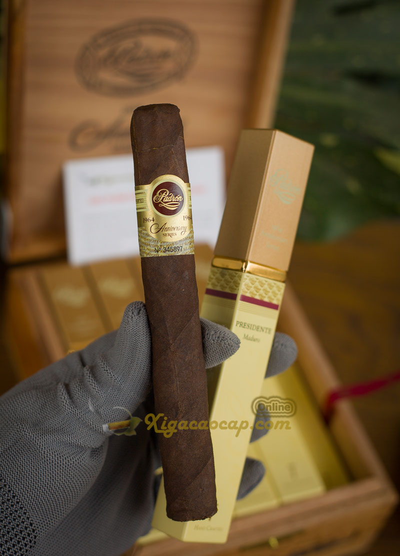 Hương vị Padron 1964 Presidente Tubos Madurongọt ngào, đậm đà hơn nhờ vỏ lên men lâu