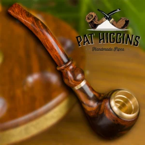 Tẩu Bắt Tóp Xì Gà Gỗ Trắc Handmade T3 + Lọc Bigben 9mm