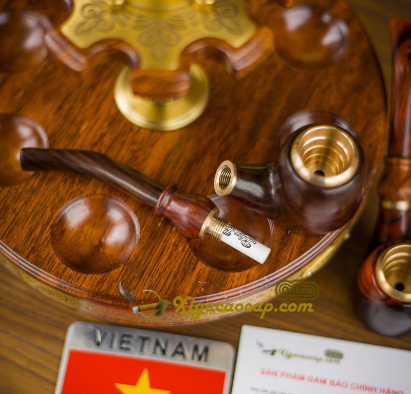 Tẩu xì gà đi kèm lọc Bigben 9mm chính hãng, giảm khói độc  