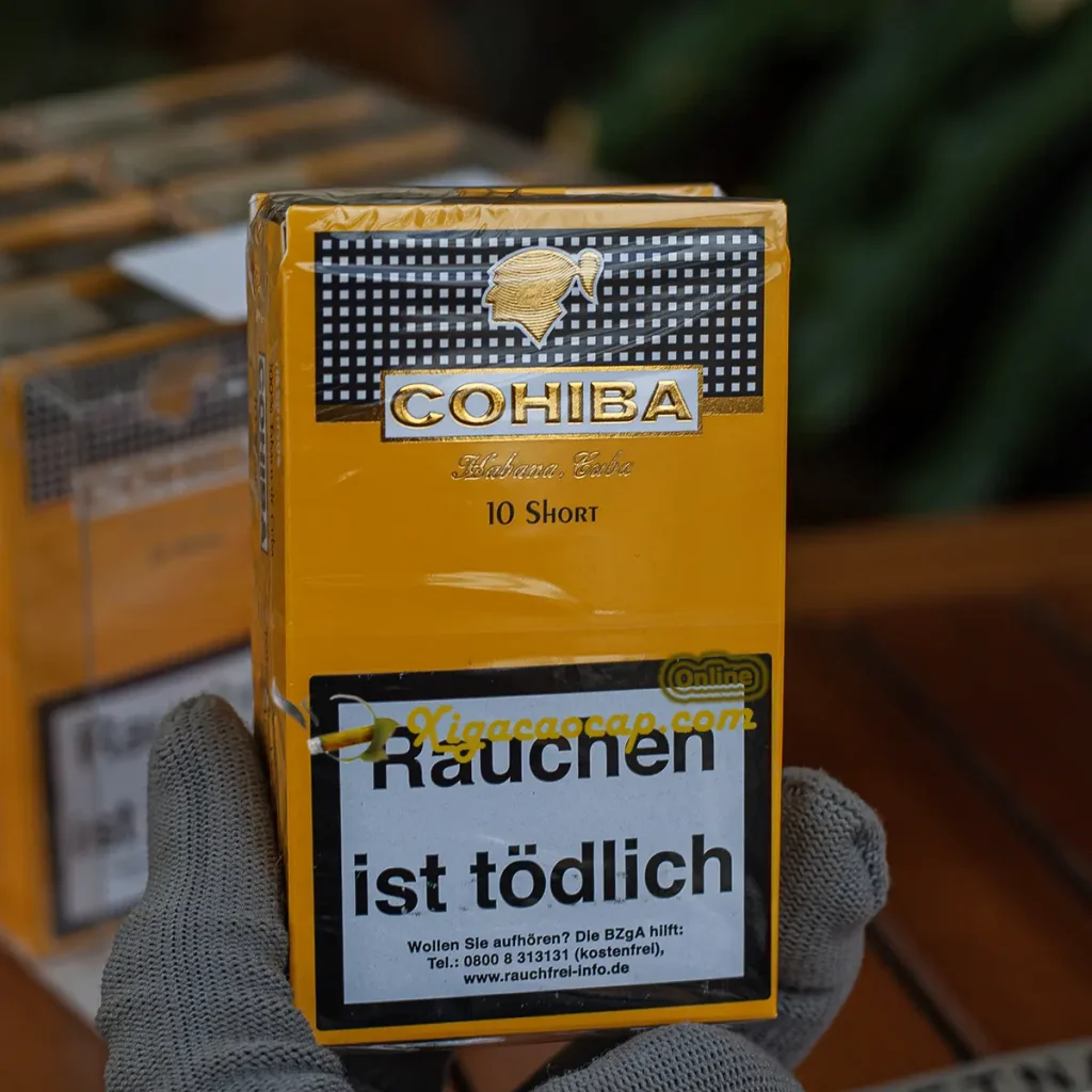 Trải Nghiệm Thực Tế Hộp Xì Gà Cohiba Short 10 Điếu
