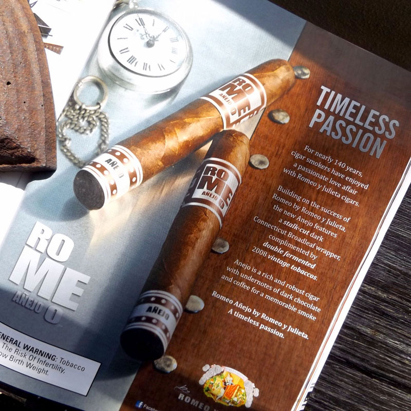 Xì gà Khám phá xì gà Romeo Anejo trên tạp trí xì gà thế giới