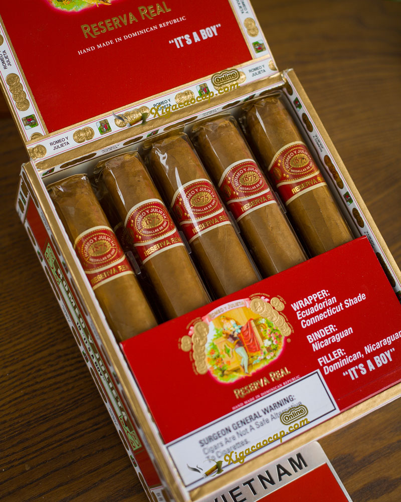 Dòng xì gà chính hãng, đảm bảo chất lượng tốt nhất trong các hộp gỗ