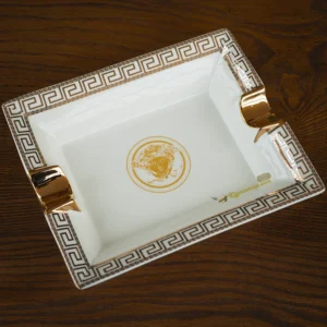 gạt tàn xì gà gốm sứ họa tiết medusa phong cách phương tây cao cấp