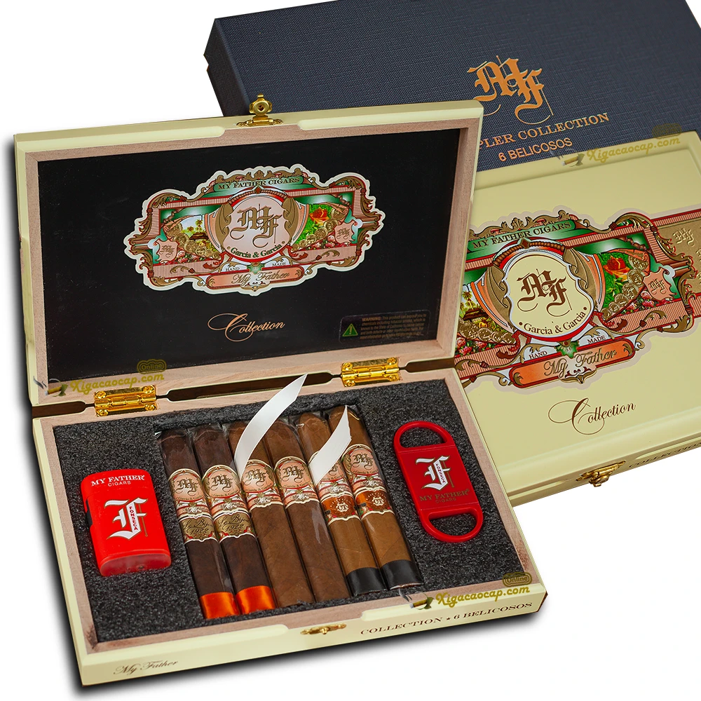 Quà tặng xì gà My Father Belicoso Collection Sampler - 6 điếu