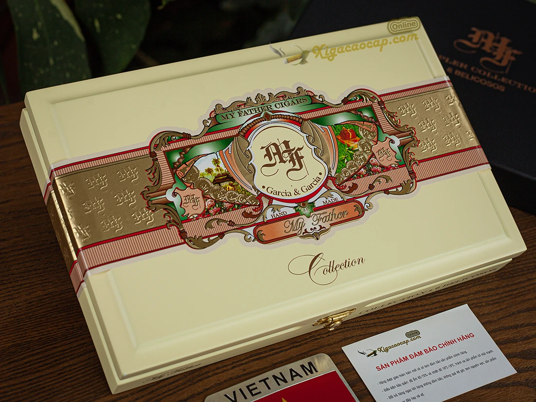 Hộp xì gà My Father Belicoso Collection Sampler thiết kế hộp quà sang trọng