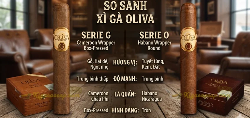 So Sánh Oliva Serie G vs Serie O