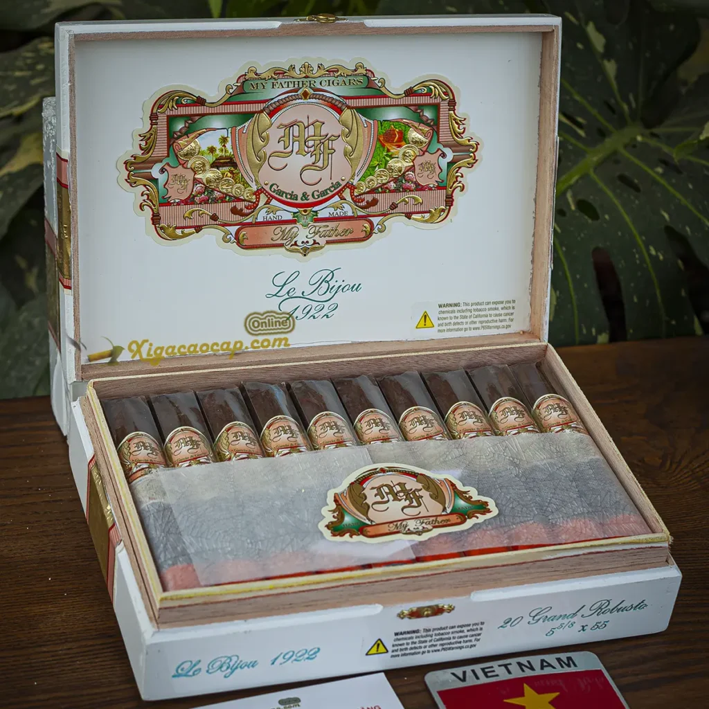 Mở hộp xì gà My Father Le Bijou 1922 Grand Robusto