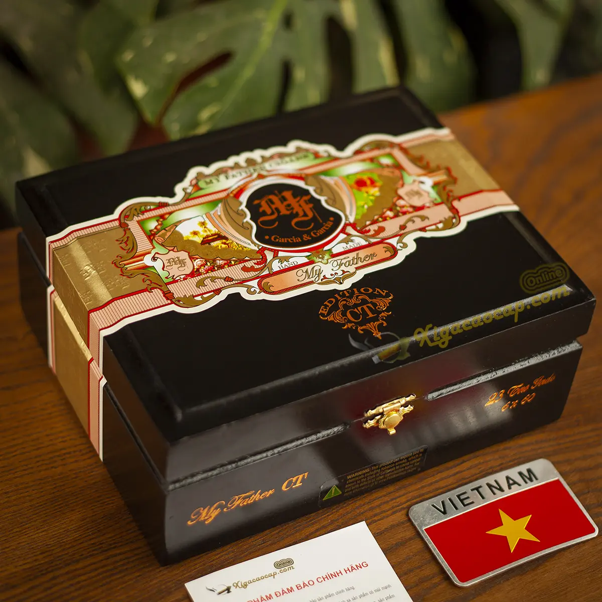 hộp xì gà My Father Connecticut Toro Gordo chính hãng Nicaragua