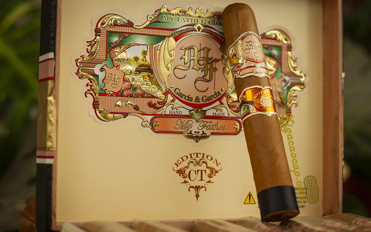 xì gà My Father Connecticut Toro Gordo với vòng band chính hãng