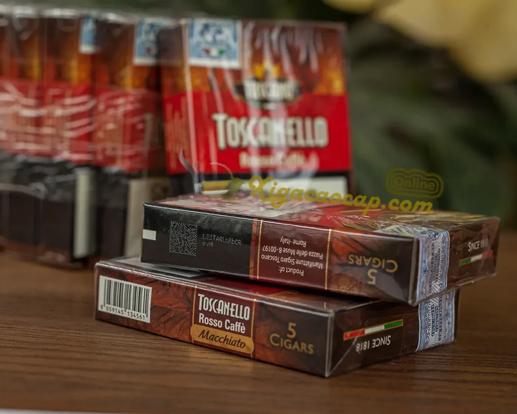 Xì gà Ý Toscanello chính hãng đầy đủ tem mã vạch