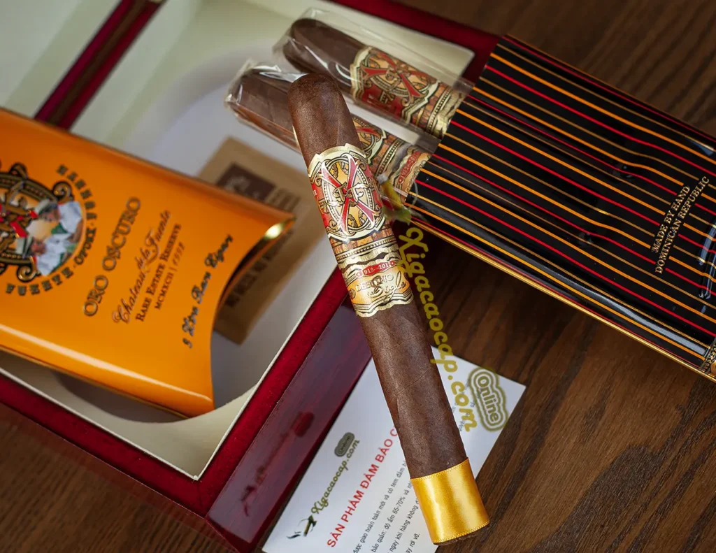 điếu cigar opus x oro oscuro perfecxion x tin chi tiết wrapper đẹp