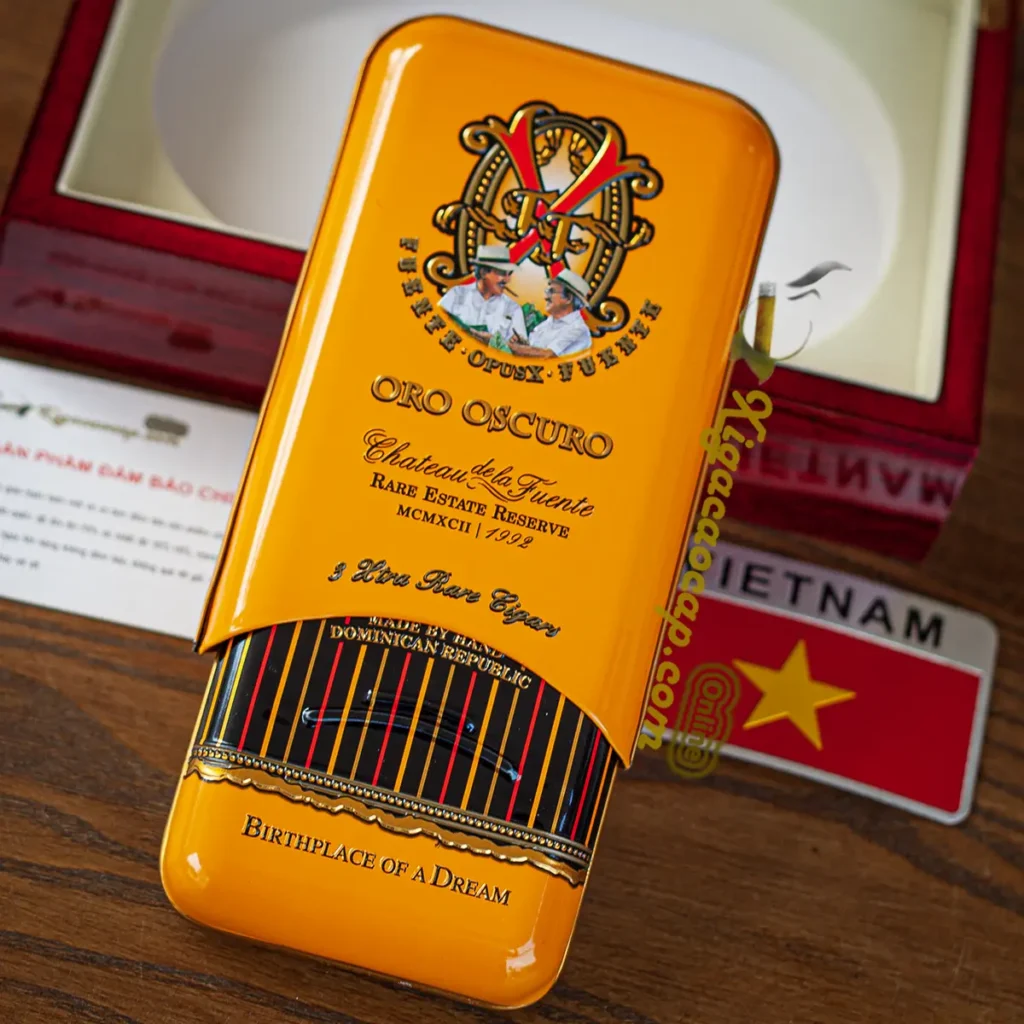hộp thiếc opus x oro oscuro perfecxion x tin sang trọng