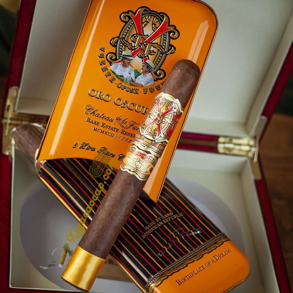 chi tiết điếu opus x oro oscuro perfecxion x tin và hộp thiếc