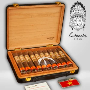 hộp đựng xì gà Lubinski YJA-50027 gỗ cedar cao cấp sang trọng