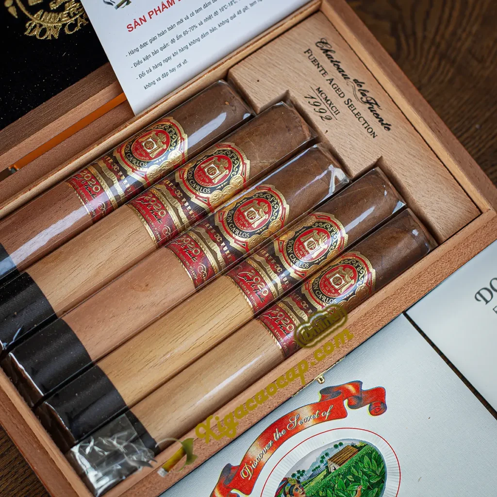 5 điếu xì gà Don Carlos Aniversario 2020 trong hộp chính hãng