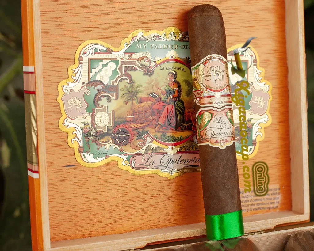 Chi tiết tem nhãn xì gà My Father La Opulencia Super Toro chính hãng