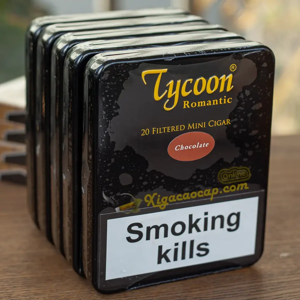Cây xì gà Tycoon Mini Cigars Chocolate 5 hộp giá tốt