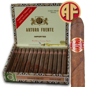 Hộp xì gà Arturo Fuente Curly Head Deluxe Maduro 25 điếu chính hãng
