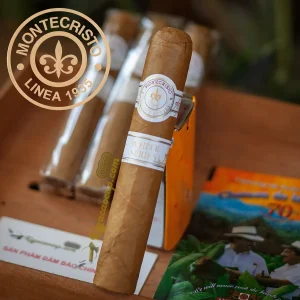 Điếu lẻ xì gà Montecristo White Series Rothchilde chính hãng tại xigacaocap.com.
