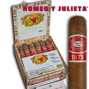 Hộp xì gà Romeo y Julieta 1875 Bully 10 điếu chính hãng tại xigacaocap.com.
