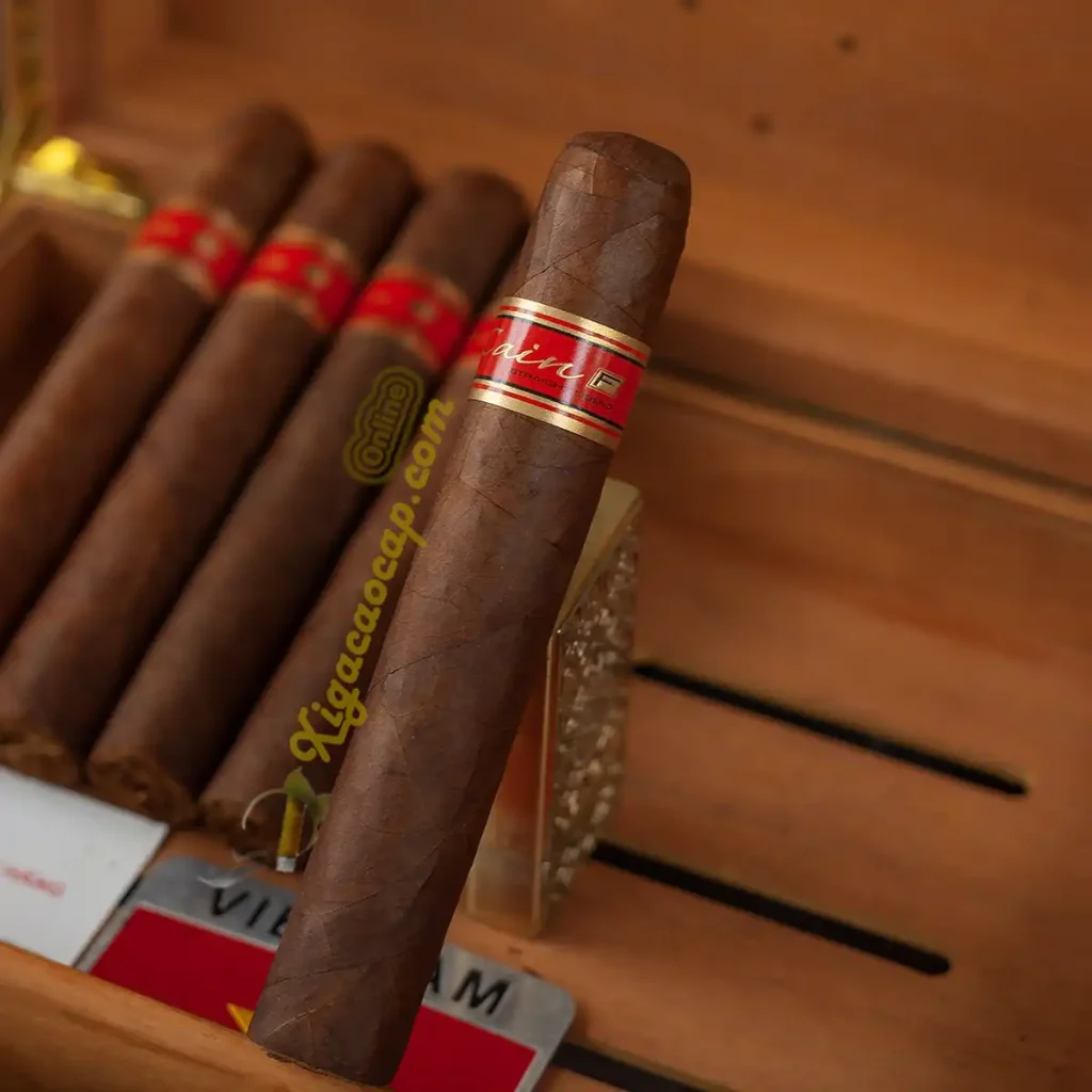 Chi tiết xì gà Cain F Habano 660 Double Toro 1 điếu chính hãng