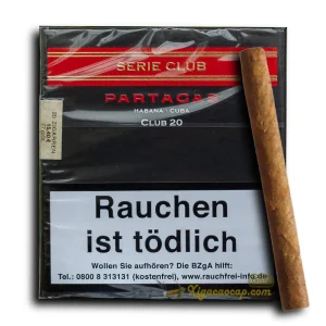 Xì Gà Mini Partagas Club – Hộp 20 Điếu